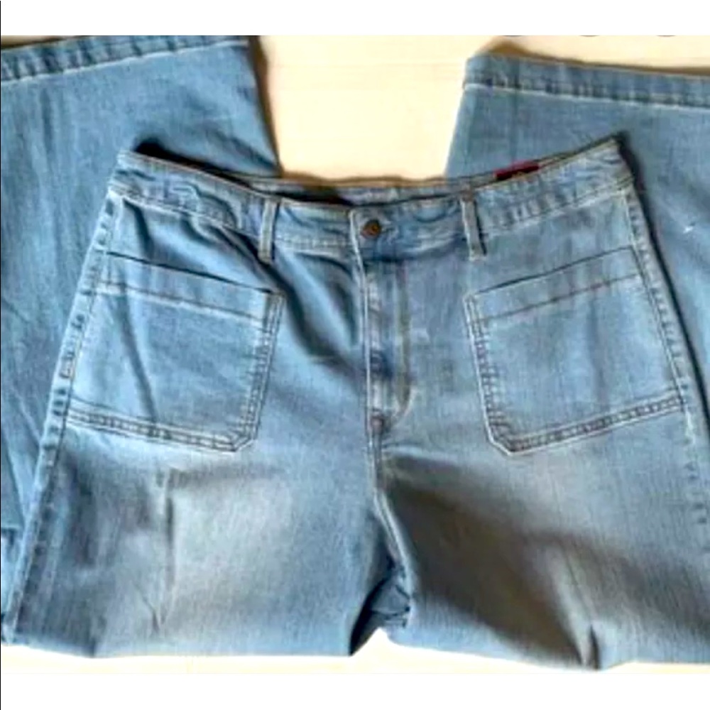 Energie Women’s Jeans Junior Sizes Wide Leg Crop